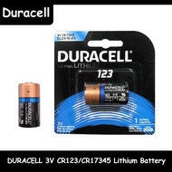 DURACELL 3V CR123/CR123A/CR17345 Lithium Battery For Camera Flash Night Vision Smoke Alarm