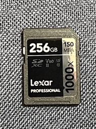 Lexar 256GB SD Card 150MB/s 1000x