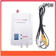 FPV 1.2G 1.3G VRX Receiver 12CH Digital Display for Long Range FPV Drone RC Model