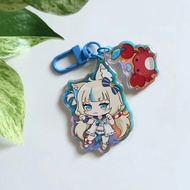 [rachelwan.art] Sameko Saba / Anime Fan Art / Keychain / Charm