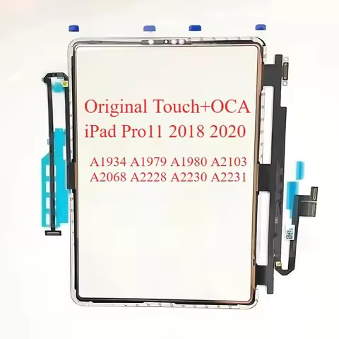 Ori Glass Touch Screen Digitizer With OCA Frame Sticker For iPad Pro 11 2018 A1934 A1979 A1980 A2103