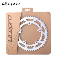 LP Litepro ซี่ล้อจักรยานจักรยานถนนพับได้9/10/สปีดอะลูมินัมอัลลอยเฟืองคู่53-39 (Litepro-SP)