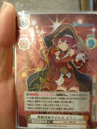 Hololive 新時代的偶像 船長 寶鐘瑪琳 SP 卡 熨金簽名卡