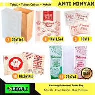 custom Kantong Fried Chicken , Kemasan  Paperbag Chicken kertas roti