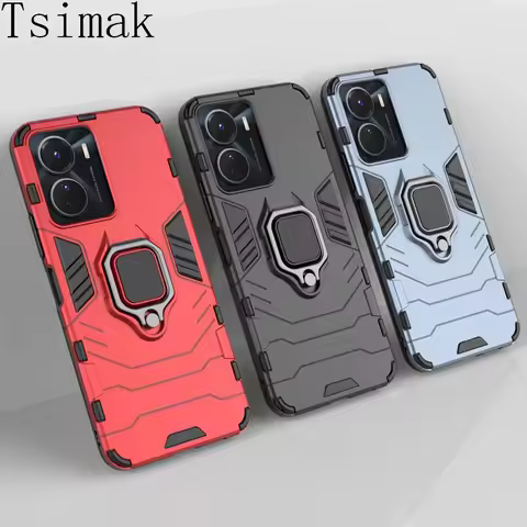 Shockproof Case For Vivo Y35 Y36 4G Cover VIVO Y16 Y22 Y22S Y27 V25E V25 V27E V27 V29E V29 Pro Armor