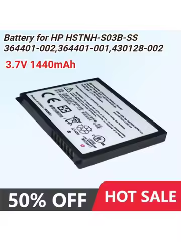 1440mAh Battery for HP HSTNH-S03B-SS 360136-001 360136-002 364401-001 367195-001 360137-001 IPAQ Hx2