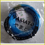 ◧ ◳ ◰ YAMATO (0.75 - 1.50) Premium Monoline Fishing Line BLUE 10 clips/pack JAPAN TECHNOLOGY Nylon