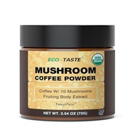 Organic Mushroom Coffee – 30% Beta-Glucans, Arabica Instant Coffee Infused with Fungipure™ Mushrooms