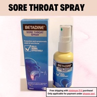 BETADINE SORE THROAT SPRAY 0.45% W/V