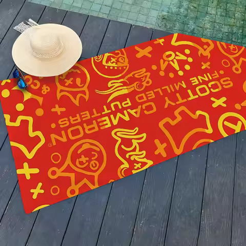 Fashion Print S-Scotty C-Cameron Towel Towels For Beaches Yoga Studios Gyms Hot Springs Swimming Poo