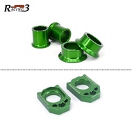 Motorcycle Front Rear Hub Spacer Rear Axle Block For kawasaki KX125 KX250 KXF250 KXF450 KX 125 250 2