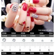 Mix Nail Studnail Wheel Nail Art Nail Decoration 3D Nail Art Diamond Accessories Nail Art 3D Diamond