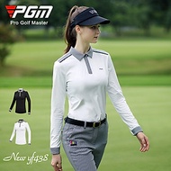 Áo dài tay thu đông nữ thể thao golf nữ- PGM-YF438 - Áo co giãn, đàn hồi, mềm mại, thoải mái khi chơ