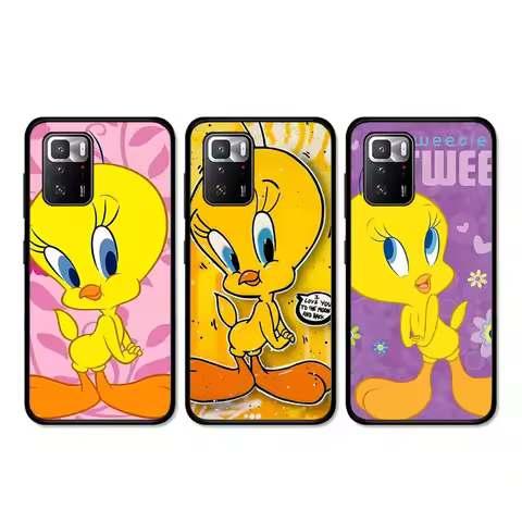 Cartoon Tweety Bird Piolin Phone Case For Redmi 5 6 7 8 9 10 Plus Pro 6A 7A 8A 9A GO K20 K30 K40 Pro