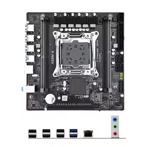 L67A Pro X99M-A Motherboard 4XDDR4 128G Memory LGA2011-3 CPU PCI-E3.0x16 Support M.2 NVME/NGFF Gigab