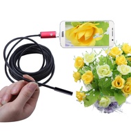 AN99 5.5MM 2-in-1 USB / Android Micro Connector Waterproof 6 LEDs Endoscope Borescope Inspection Wir