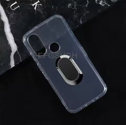 For CAT S62 Pro 5.7" Caterpillar CAT S62 S 62 S62Pro Back Ring Holder Bracket Phone Cover TPU Soft S