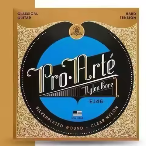 HOT Folk Acoustic Guitar String Set of 6 Rust Resistant Strings, Durable Classical Strings EJ45EJ46E