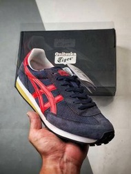 Onitsuka Tiger EDR 78 深藍經典紅款運動鞋 453