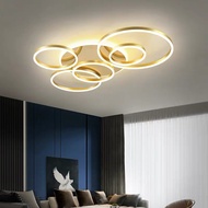 Creative 5 Circle Decorative Ceiling Lights, Modern LED Ceiling Lights