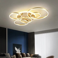 Creative 5-circle decorative ceiling light, Modern LED ceiling light
