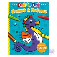 Dot to Dot Count and Colour 1 to 100