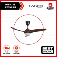 FANCO 52" Ceiling Fan Kipas LED F187