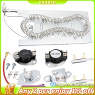 Dryer Heating Element Kit Fit or Bravos MED5630HC1 MED5630HC2 MED5630HW1 MED5630HW0 MED5630HW2 MED35