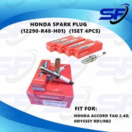 💯HONDA ACCORD TAO 2.4O,ODYSSEY RB1/RB2 SPARK PLUG (IRIDIUM)(ILZKR7B-11S)(12290-R48-H01)(1SET 4PCS)