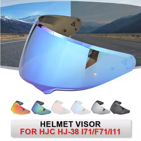 Helmet visor for For HJC HJ-38 i71 F71 i11 helmet Replacement helmet faceshield Anti-UV Anti-Scratch