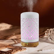 2025 2026 NEW Ceramic Ultrasonic Air Humidifier Timing Function Aroma Diffuser Desktop Essential Oil