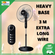 16 Inch 5 Blades Stand Fan 3 Speed Low Noise Standing Fan Kipas Angin Berdiri Kipas Berdiri 5 Bilah 