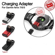 MC#Type C/Micro USB/AP To Charging Cable Adapter Charger Converter/for Garmin Fenix7 6 5 Venu 2 Vivo