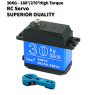 OEM/ODM Digital Servo 20KG 25KG 35KG to 150KG 180 Degree / 270 Degree Metal Gear Servo For RC Cars P