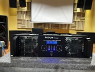 padon Professional amplifier two channel 8 ohms power amplifier Class H เพาเวอร์แอมป์