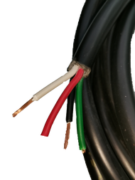 Royal Cord 2.0mm 4C (AWG 14/4)  Pre Cut  Phelps Dodge, Royal Cord 2.0mm 4 Core, Power Cable 2.0mm 4C