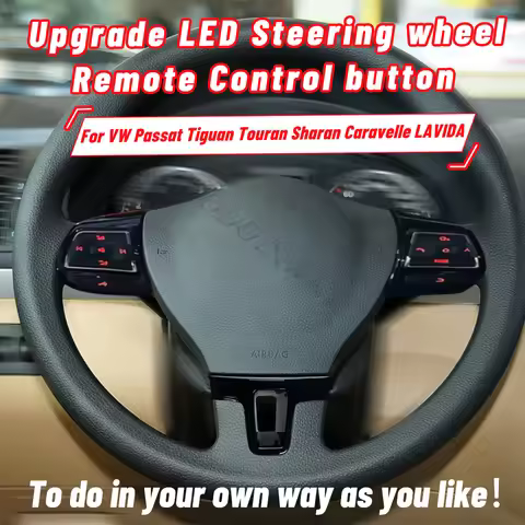 Steering wheel button audio switch multimedia control for VW Tiguan Touran Golf 6 Jetta MK5 MK6 Pass