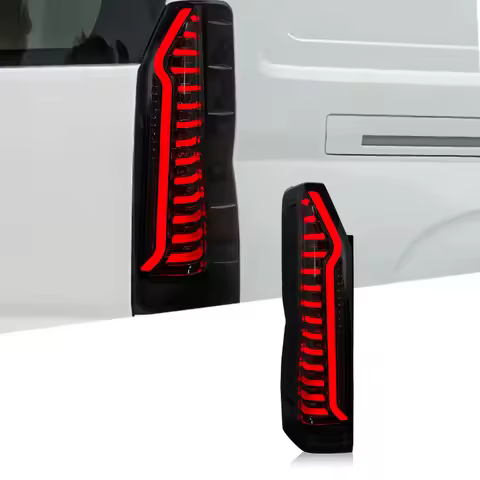 For Toyota Hiace 300 Series 19-25 year Taillight Assembly HIACE Modified LED Driving Light Flow Turn