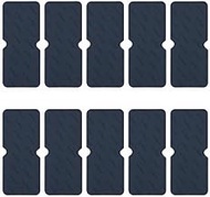 10PCS Reusable Non-Slip Rug Grippers, Washable Silicone Carpet Pads for Hardwood Floors and Tiles, B