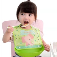 [FREE SHIPPING] Baby Eating Bib Saliva Pocket Children's Eating Pocket Bib Waterproof Baby Eating Po