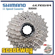[Sg🇸🇬Stocks]SHIMANO ULTEGRA CS R8000 11s Cassette Sprocket CS-R8000 HGX11