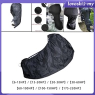 [LovoskiacMY] Outboard Motor Cover Oxford Cloth Boat Motor Cover with Adjustable Strap Engine Hood Covers Outboard Boat Engine Cover