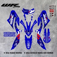 Decal wr155 sticker Yamaha wr155 striping full body wr decal Yamaha wr sticker wr can request