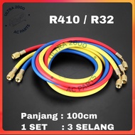 Selang Manifold R410/R32 / Sil Selang Manifold Manifol Kulkas Ac R22 R32 R410/ Alat Ac