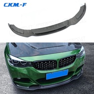 Carbon Fiber Front Lip Spoiler for BMW 3 Series GT F34 M Sport 2014 - 2018 Front Extension Chin Prot