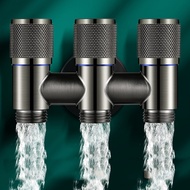 Angle Valve for Toilet Bidet Sprayers with Rotary Switch Functionality