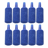 Fish Tank Mineral Air Stone, 10 Pieces, Blue