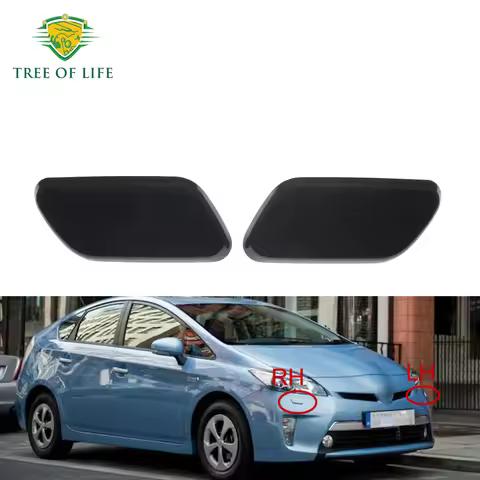 Front Bumper Headlight Washer Nozzle Cover Cap For Toyota Prius XW30 ZVW30 ZVW30L ZVW35 2011-2015 85