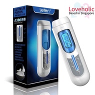 Leten Singapore Handsfree A380 Ultimate Piston Masturbation Cup Sex Toy Automatic Male Moaning Alat Seks High Speed