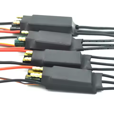 RC Two-way ESC 40A/50A/60A/80A Bidirectional Water-Cooled brushless ESC for RC Control Ship Pneumati